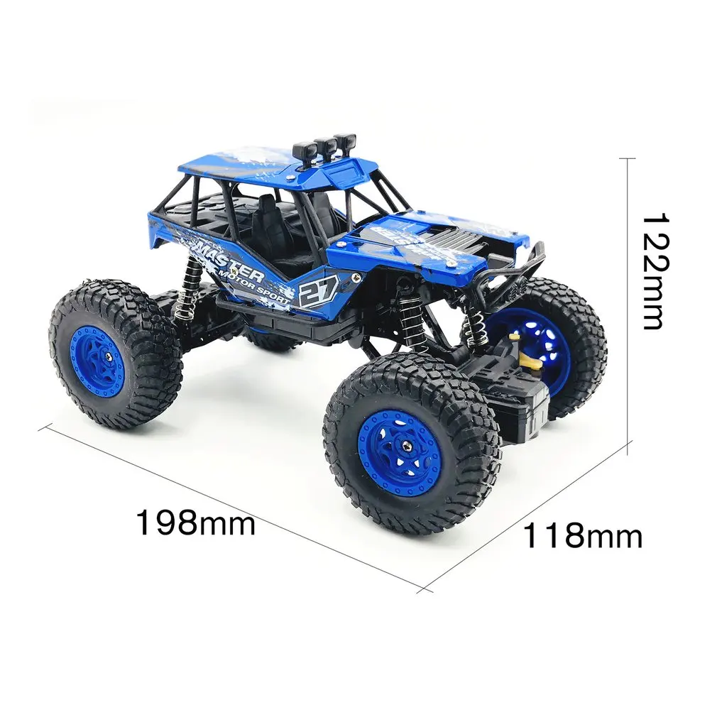 RC автомобиль 1:20 2 4 ГГц 4WD рок сканеры ралли скалолазание сильные двигатели Bigfoot