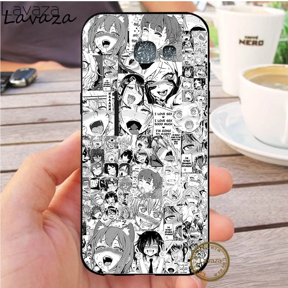 1 Lavaza аниме девочка мультфильм Япония лица Силиконовый чехол для samsung A3 A5 A6 плюс A7 A8 A9 A10 A30 A40 A50 A70 J6 - Цвет: 1