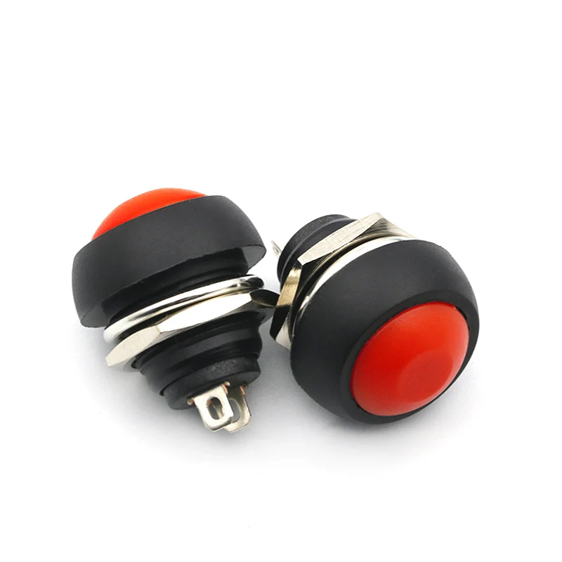 12mm PBS-33B Waterproof Momentary ON OFF Push Button Swithch Mini Round Switch