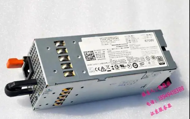 

Quality 100% power supply For R710 T610 870W N870P-S0 YFG1C 7NVX8,Fully tested.