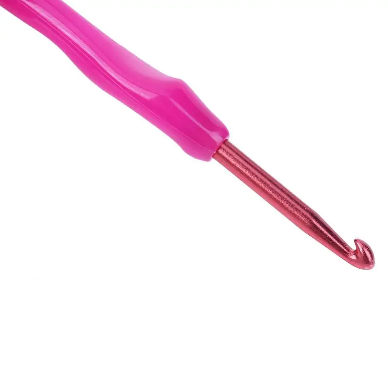 9 шт./лот инструмент ABS Радуга пластиковая ручка глиноземная вязальная игла