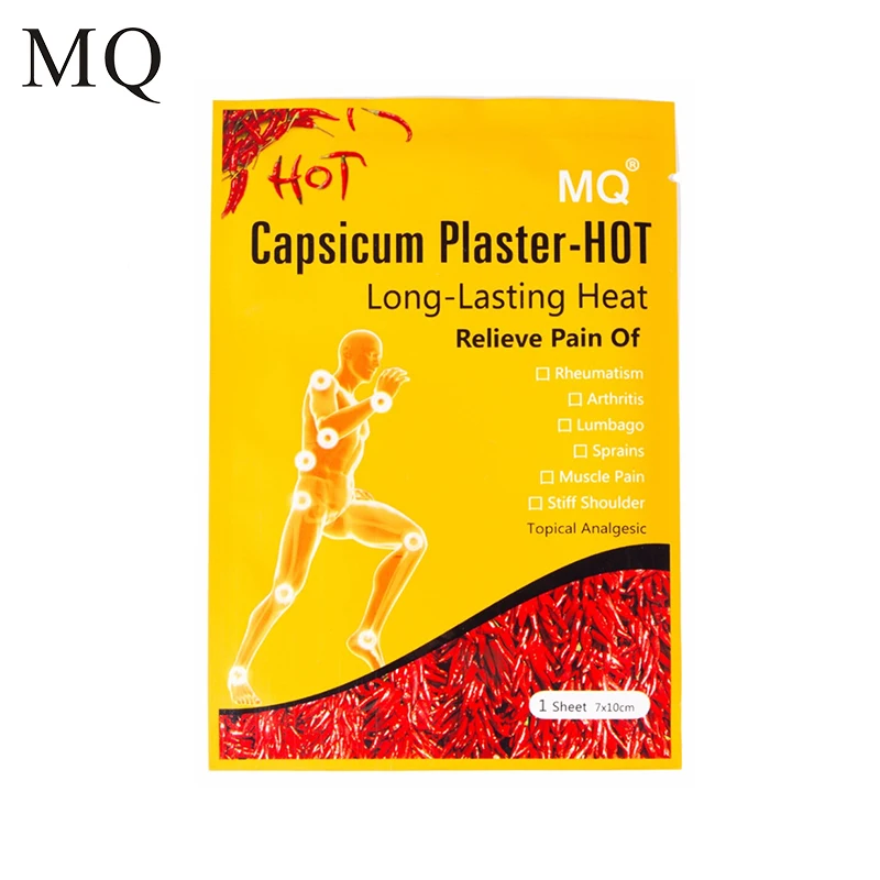 MQ 10 шт./лот горячий Перцовый пластырь для облегчения боли пористый медицинский