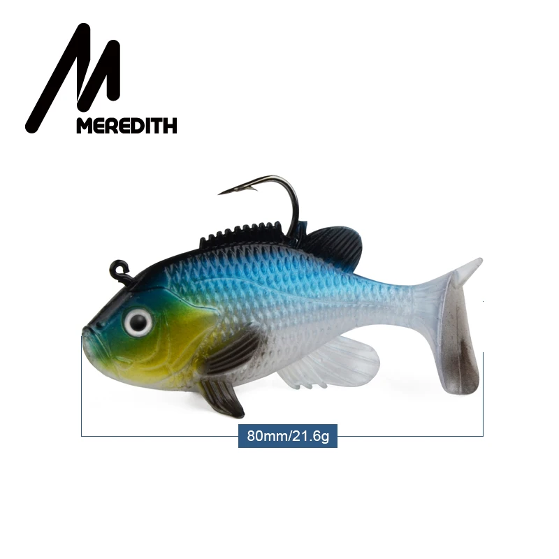 Рыболовная приманка Meredith 3 15 &quot шт. 21 6 г 8 см с свинцовой головкой искусственные