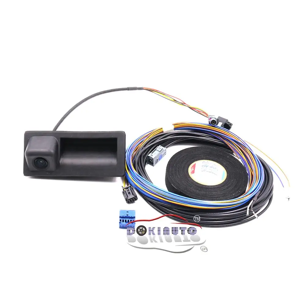 RCD330 Plus 187A 187B MIB радиоприемник камера заднего вида с ручкой багажника комплект для