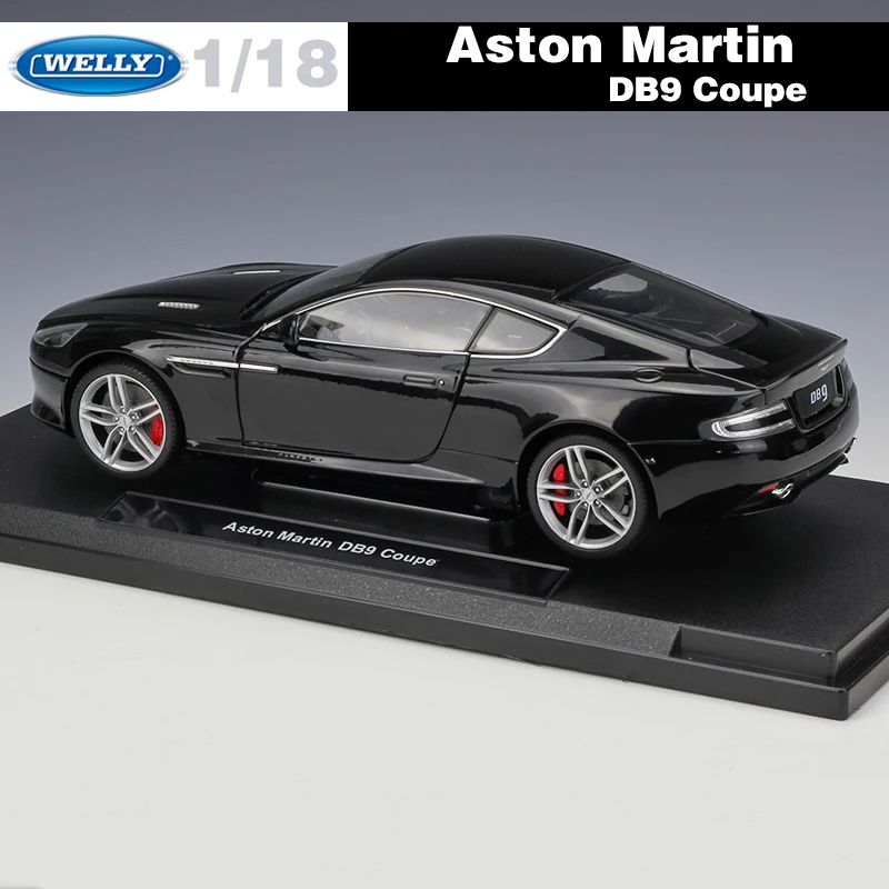Весы Welly 1:18 для Aston Martin DB9 купе литьевая модель спортивные гоночные Автомобильные