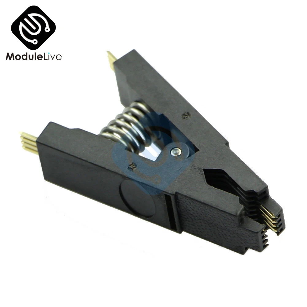 Программист тестовый зажим SOP8 SOP SOIC8 DIP8 контакты BIOS/24/25/93 флэш чип IC Разъем Adpter