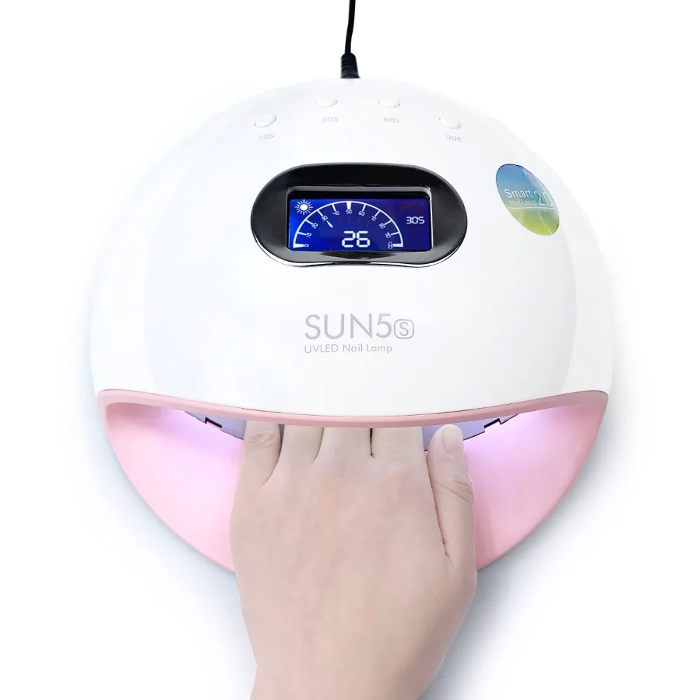 Новая быстрая сушка SUN5s 72 Вт УФ-лампа умная Светодиодная лампа аппарат для сушки