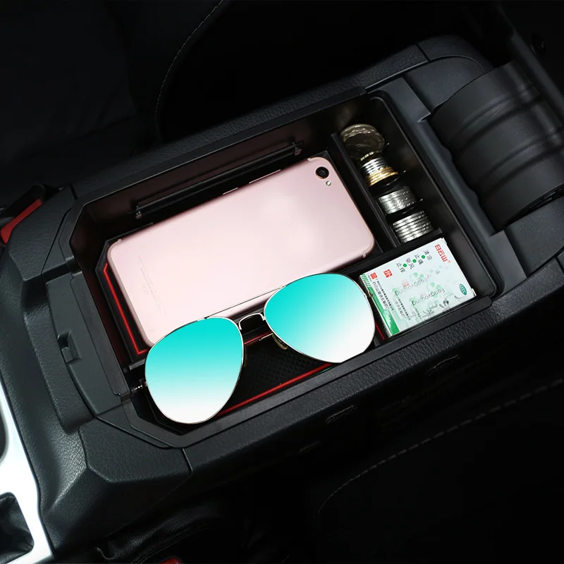 Car Central Armrest box storage grid holder container tray glove accessories For Toyota RAV4 2015 2016 2017 C691 | Автомобили и