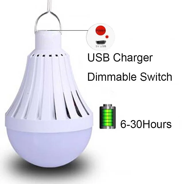 лампочки на батарейках умная лампочка с аккомулятором Smart LED Лампы E27 5730 Led