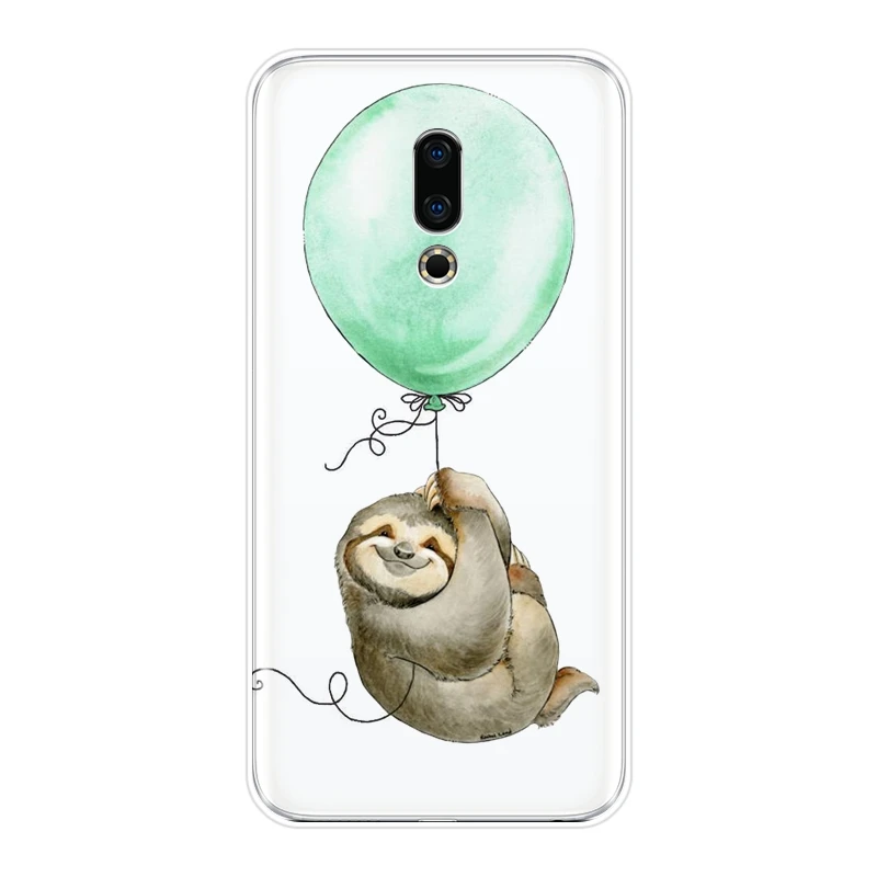 Задняя панель для Meizu U10 U20 Pro 6 7 Plus мягкий силиконовый чехол телефона с кошкой
