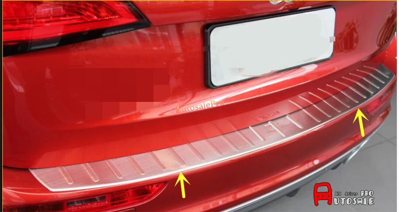 1 шт. протектор для внешнего заднего бампера Audi Q5 2008 2015|Хромирование| |