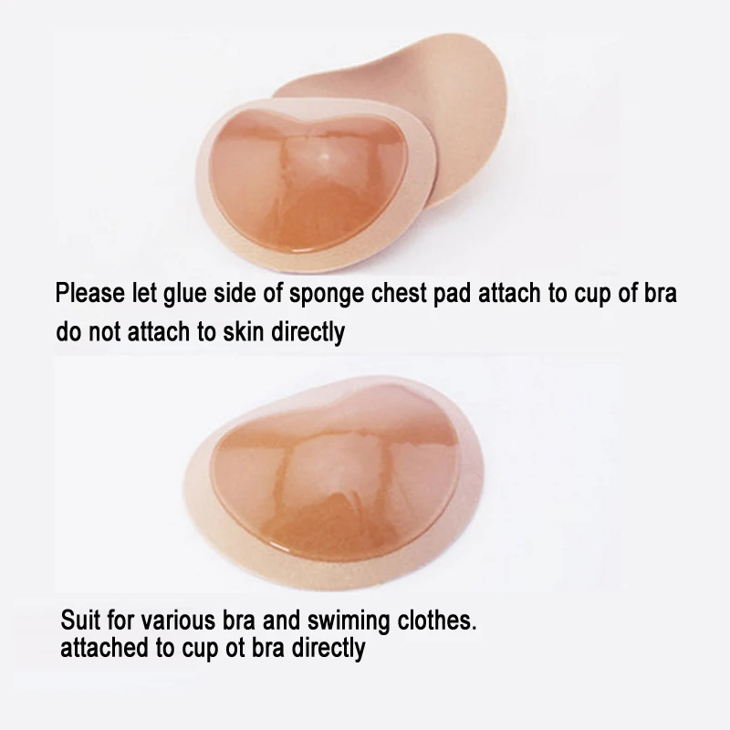 10pairs Sexy Nipple Cover Pasties Chest Paste Ladies Silicone Inserts Cleavage Enhancement Breast Bra Falsies Pads Push Up | Игрушки и
