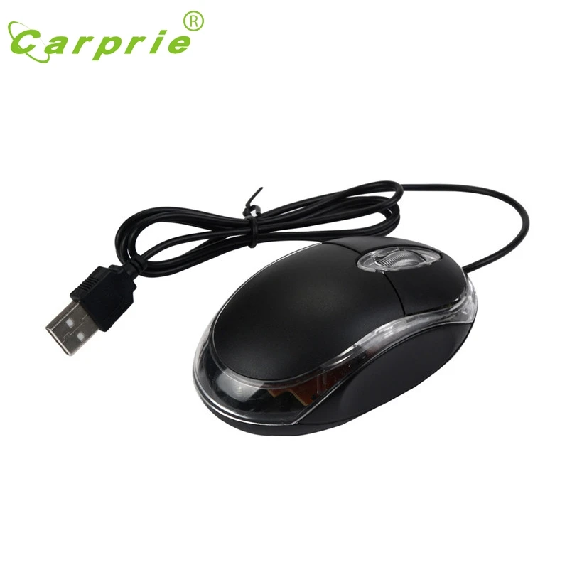 CARPRIE Gaming Mouse 1200 DPI LED USB Professional Optical Wired Mouses For PC Laptop 20J Factory price | Компьютеры и офис