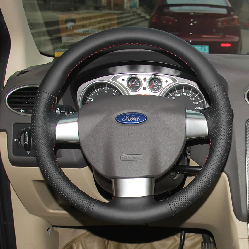 Чехол для Ford Focus 3 Спицы 2 0 чехлы на рулевое колесо автостайлинг Сделай Сам
