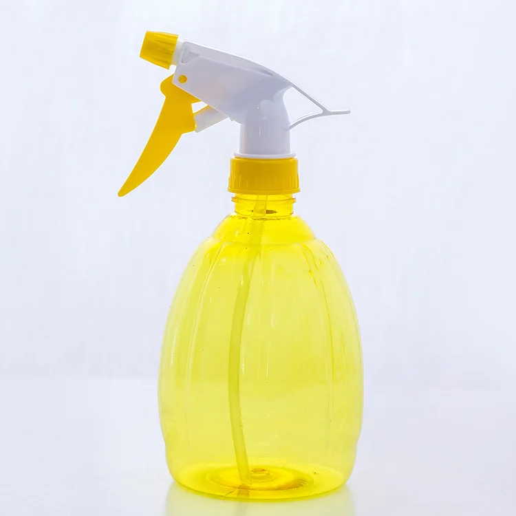Yellow H607 карамельного цвета пластмассовая Лейка садовые инструменты полив горшок ручного давления суккулентная ручка wu hu - Цвет: Yellow