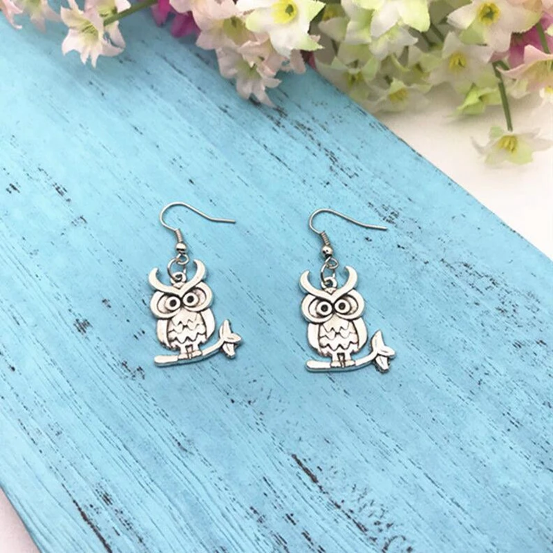 Серьги с подвеской в виде гриба шлем сова природное украшение серьги Boho Toadstool
