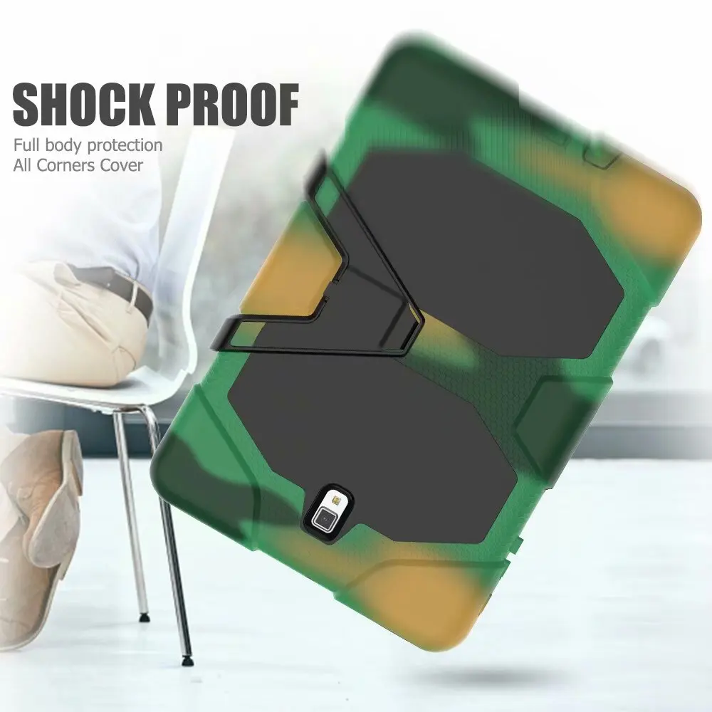 Case For Samsung Galaxy Tab S4 10.5 T830 T835 T837 Heavy Hybrid Armor Hard PC Soft Rubber Full Body Protective Cover Shell | Компьютеры и