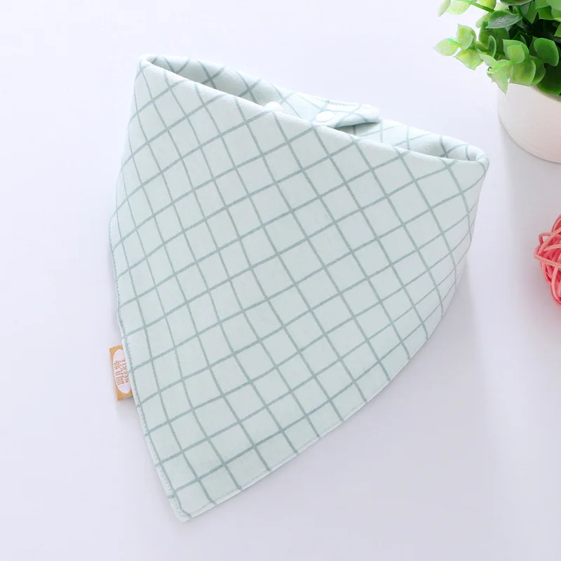 Square Хлопковый детский нагрудник, бандана, мягкий шарф для кормления, детский халат, детская одежда с рисунком, треугольник, слюнявчик, полотенце, подарок для ребенка - Цвет: Square