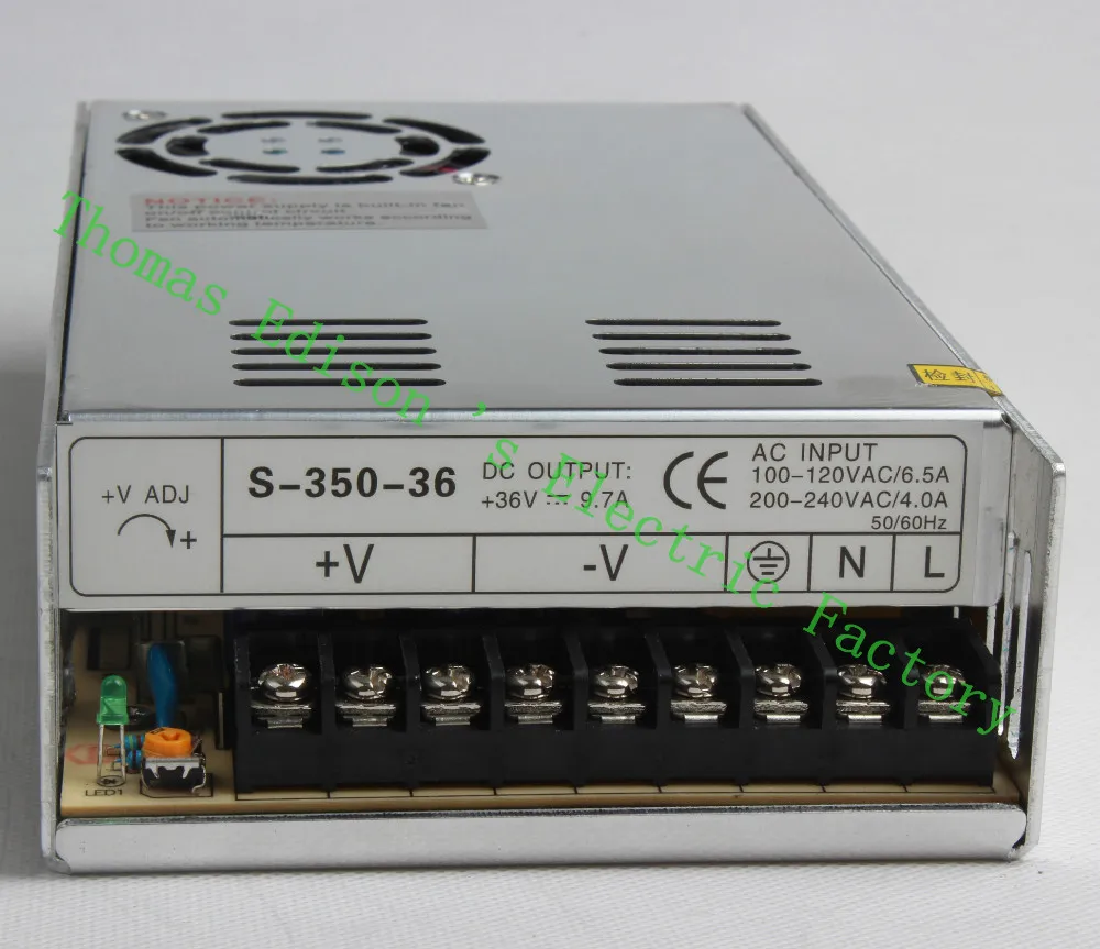 DIANQI высокое качество питания 36В 350 Вт 9.7A AC к DC источник конвертер S 36|ac dc converter|36v