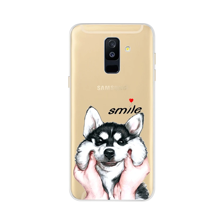 Бежевый Чехол для телефона samsung Galaxy A6 Plus A605 A605F полная защита чехол для телефона s для samsung A 6 A6 Plus задняя крышка бампер - Цвет: Бежевый