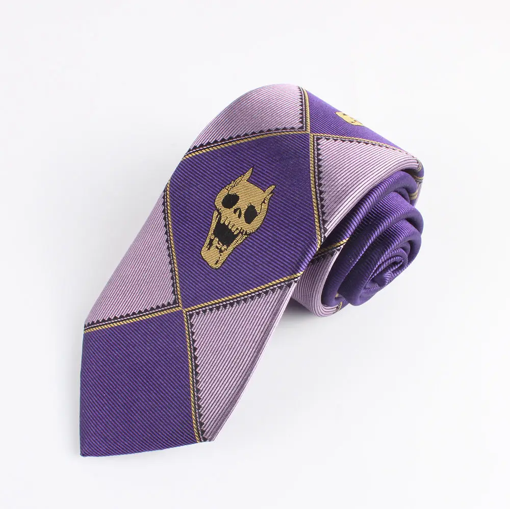 Галстук из жаккардового шелка с черепом 7 см|silk tie|jacquard silk tietie neckties |