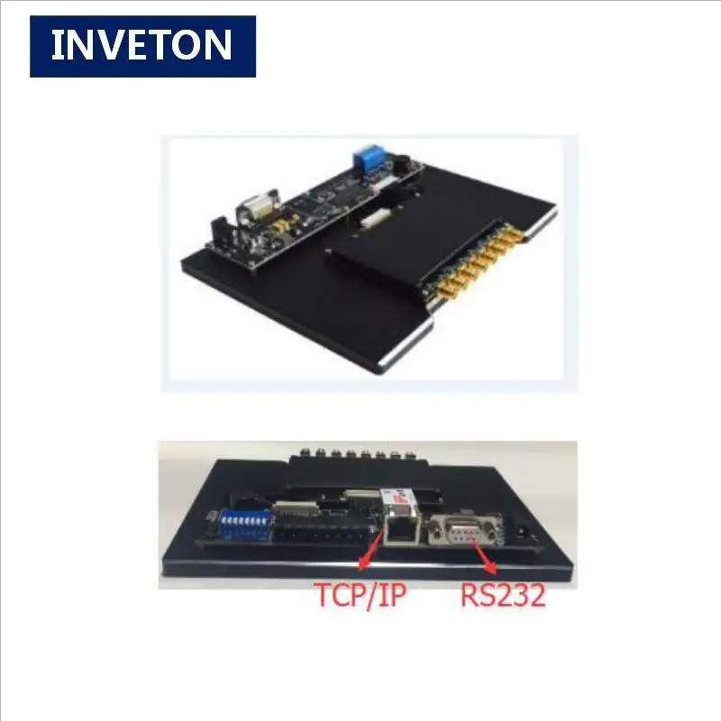 Free English SDK 8ports UHF rfid reader impinj chip TCP/IP RJ45/Ethernet 840-960mhz passive for Marathon/warehouse invnetory |