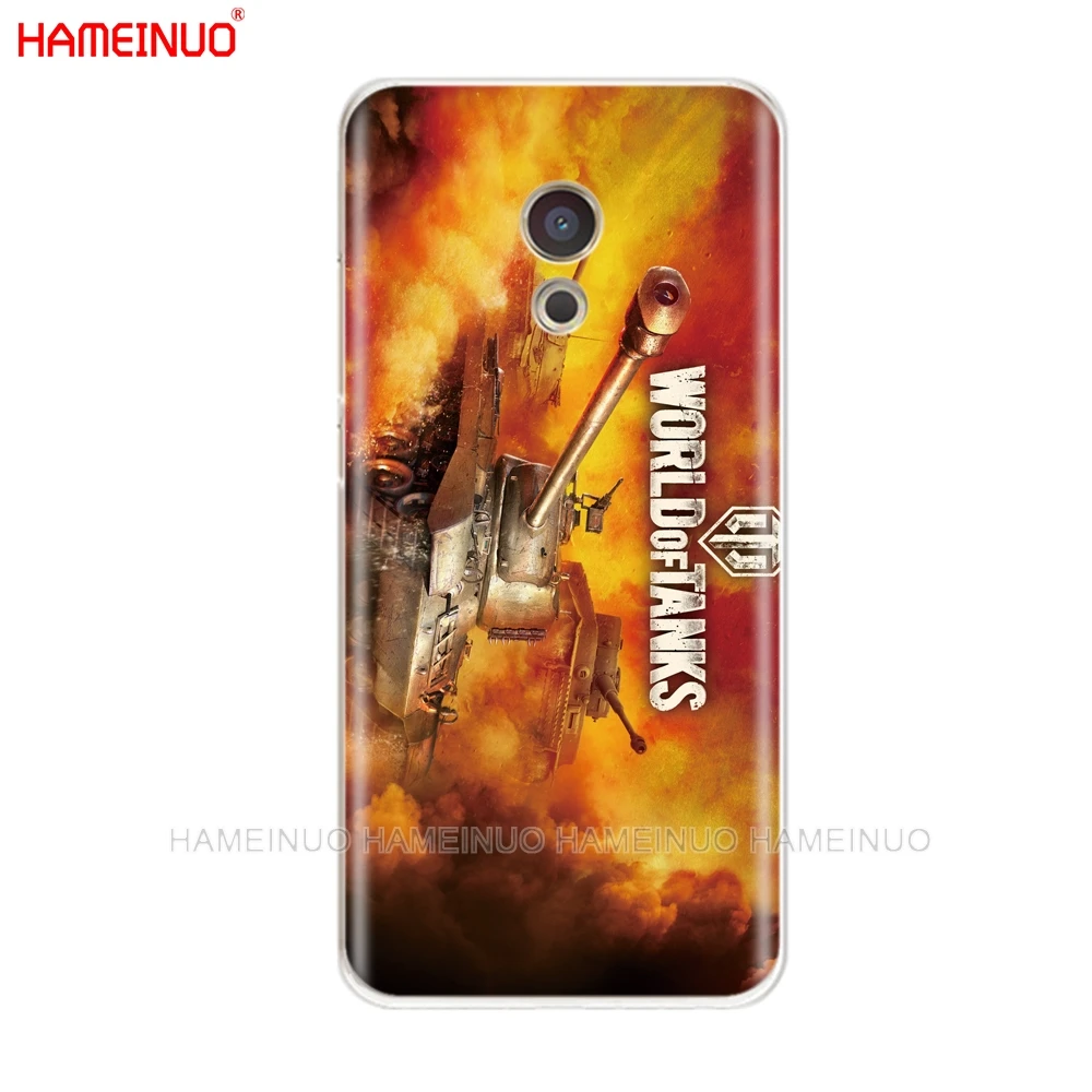 HAMEINUO world of tanks крышка чехол для телефона Meizu M6 M5 M5S M2 M3 M3S MX4 MX5 MX6 PRO 6 5 U10 U20 note