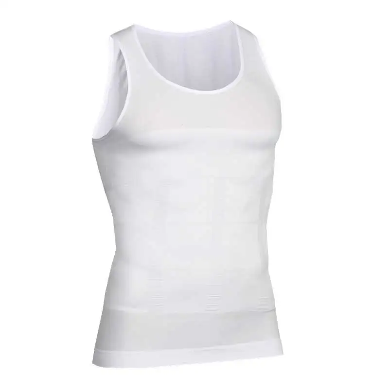 Для мужчин формочек ultra Sweat Термальность Облегающая рубашка неопрен живота Тонкий Оболочка Женский корсет Абдо Для мужчин ремень Корректирующее белье молния Майки VY084