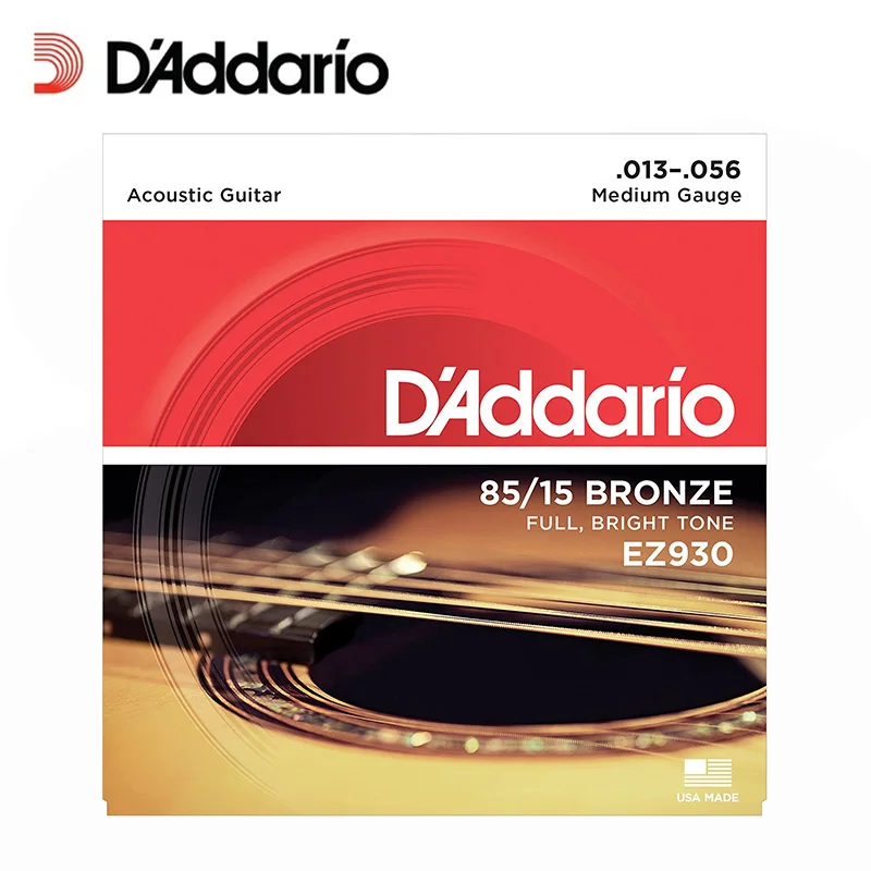 D'Addario EZ900 EZ910 EZ920 EZ930 Великие американские бронзовые для акустической Daddario