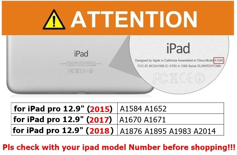 Чехол для iPad Pro 12,9 чехол просыпающийся спящий смарт-кожаный чехол мягкий чехол для iPad Pro 12,9 дюйма чехол kimTHmall