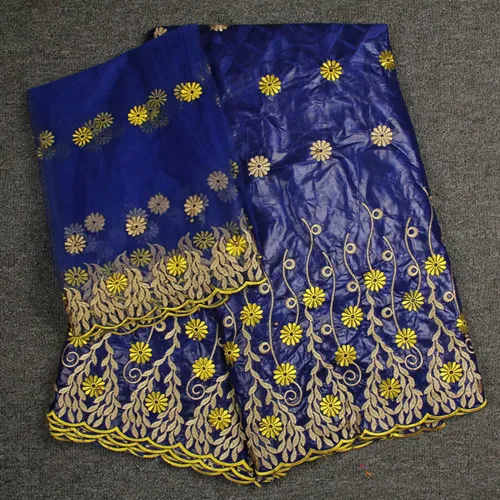 2018 African Bazin Riche Getzner Lace Fabric With Beads High Quality French Net for wedding!A32-137 | Дом и сад