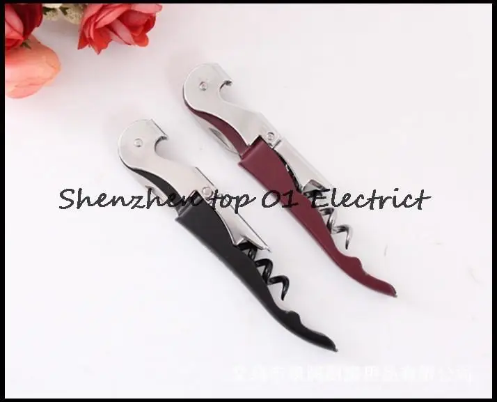 200pcs/lot Wholesale 2014 New 2 In 1 Bottle Opener With Corkscrew For Wine &amp Stainless Steel | Дом и сад