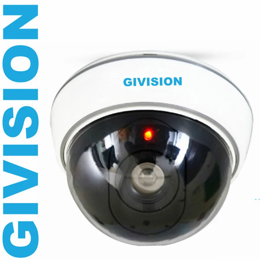 Wireless Fake Camera Dummy Security Surveillance fake dome security red blinking LED camaras de seguridad | Безопасность и защита