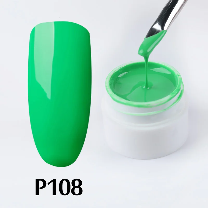 P108 Gelfavor УФ-гель для ногтей, алмазная краска, полуперманентный Набор ногтей для маникюра, геллак, грунтовка, гибридные лаки для дизайна ногтей, верхнее покрытие - Цвет: P108