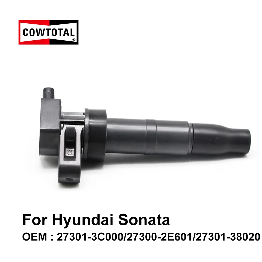 Cowtose Катушка зажигания для Hyundai Sonata 2.0L 2.4L 3.0L OEM 27300-2E601 / 27301-3C000 27301-38020 (упаковка из 4) |