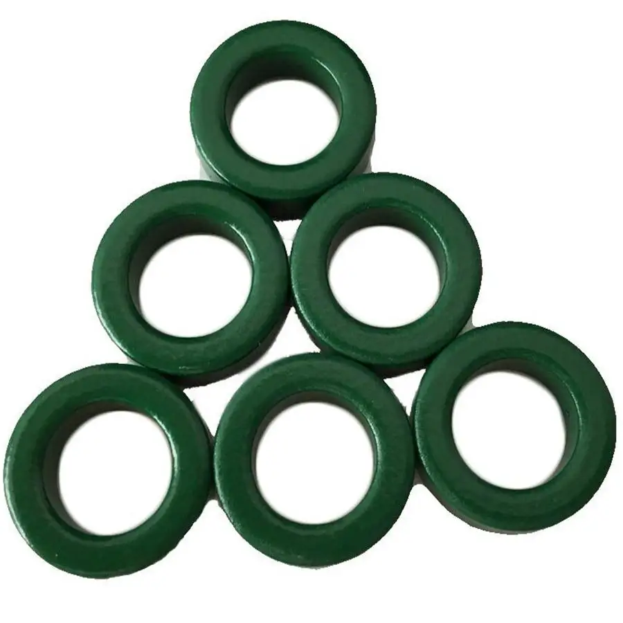 22X14X6.35mm inductor core isolator ferrite ring cable wires EMI filter RF choke bead MnZn 200pcs/lot | Обустройство дома