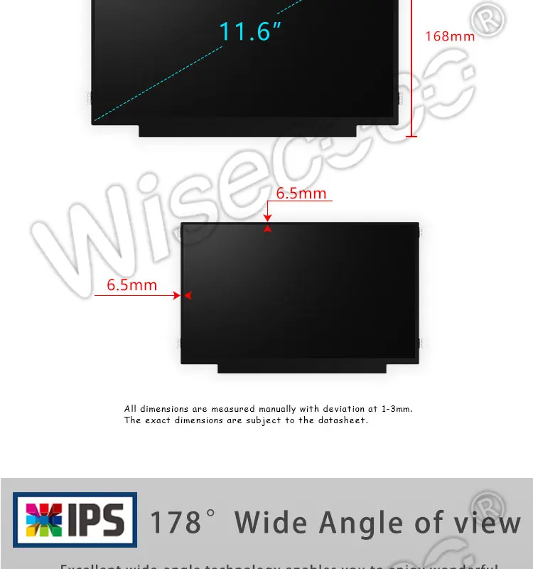 11,6 дюймов N116BCA-EA1 N116BCA-EB1 ips ЖК-экран с vga hdmi Плата для ПК ноутбук Настольный Матовый 1366*768 экран