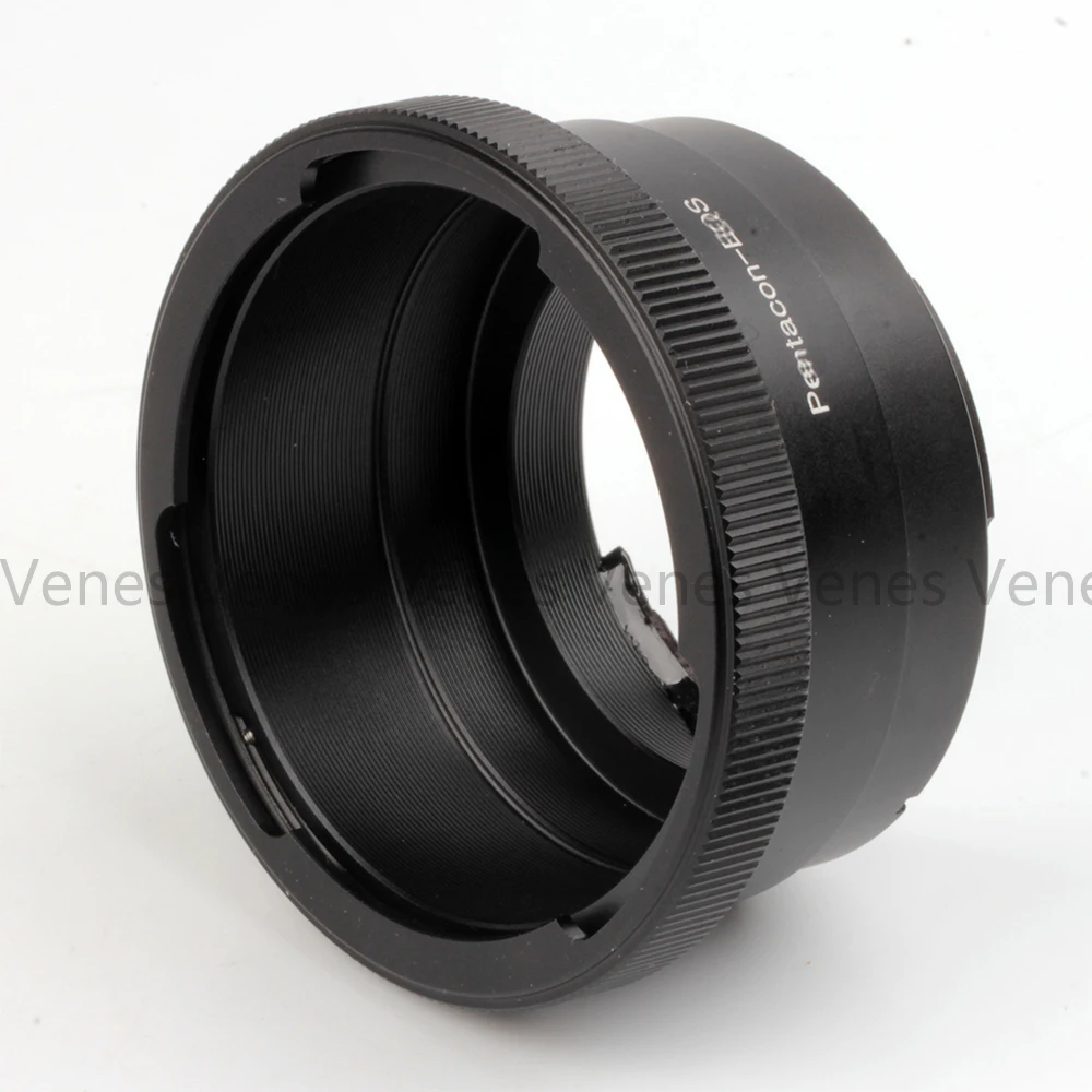 Обновленный адаптер Aperture AF2 для Kiev 60 EOS 2 го поколения совместимый с Pentacon 6 объектив