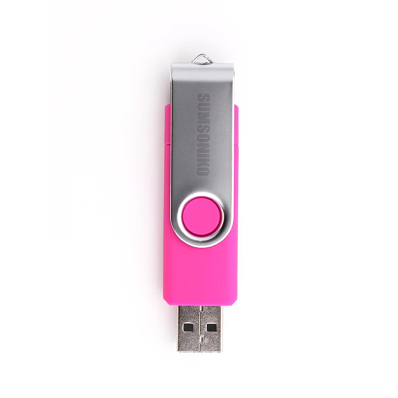 OTG телефон Usb флэш-карты USB flash Drive 7 цвета ротари Pen диск memory stick pendrive usb 4 ГБ 8 16 32 64 |