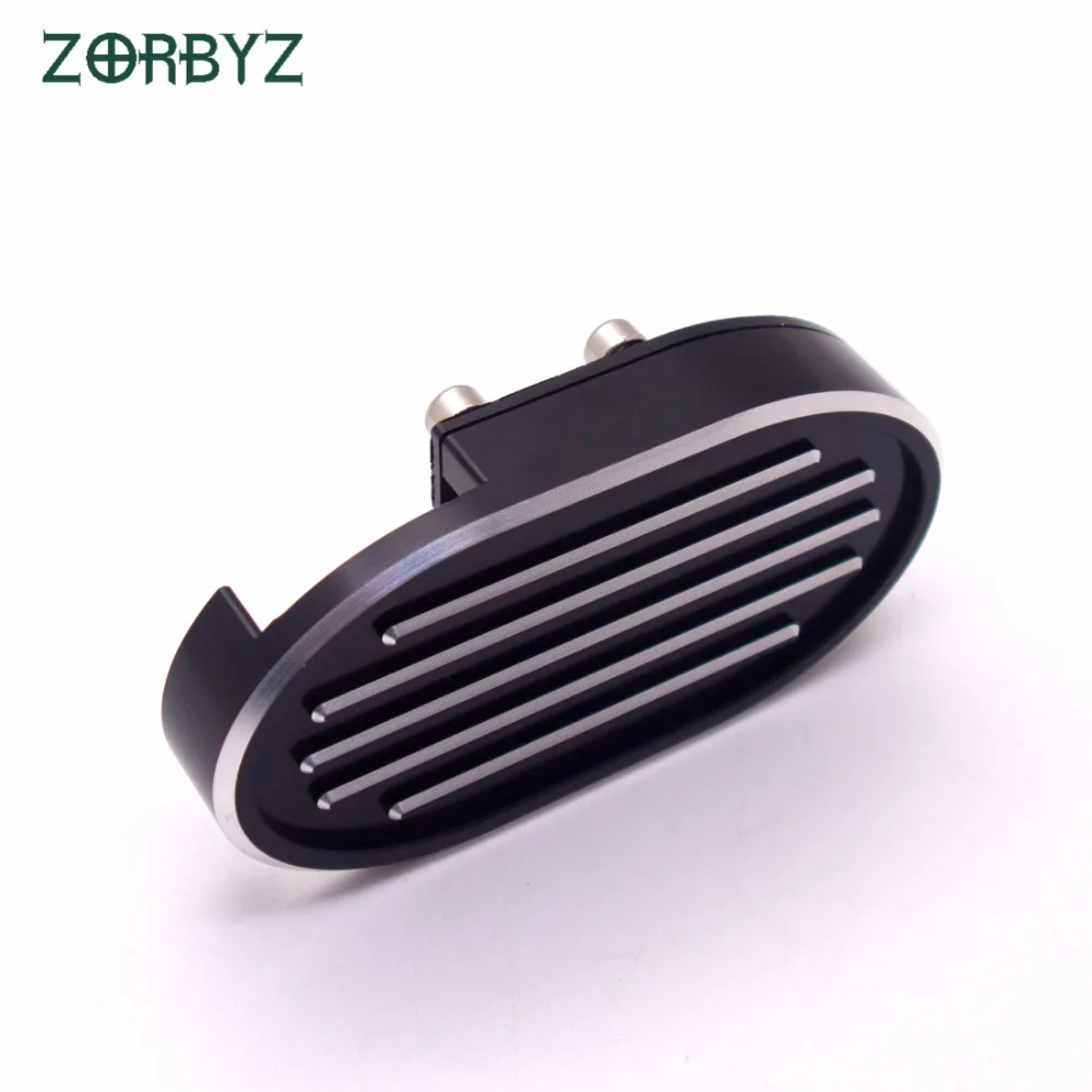 Черная алюминиевая крышка ножной педали тормоза CNC ZORBYZ для мотоцикла Harley Sportster XL883