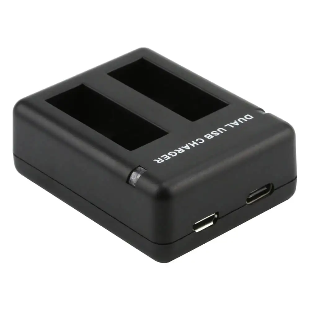 AHDBT-501 зарядное устройство с двумя портами для GoPro Hero 6 5 черная камера usb-кабелем Go