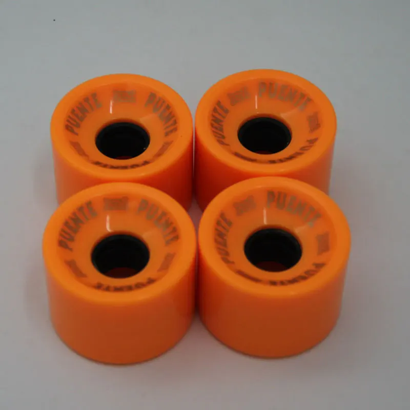 4 шт. креативные подшипники для колес скейтборда из эластичного полиуретана