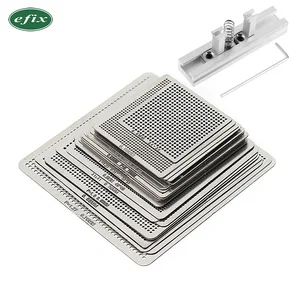 29 шт. BGA Универсальные трафареты с шаблонным Джигом для SMT SMD Chip Rework Repair