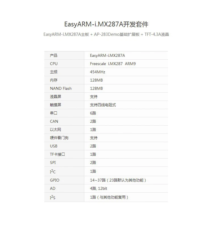 Linux разработчика адело платформа IMX287A начального уровня ARM9 макетная плата