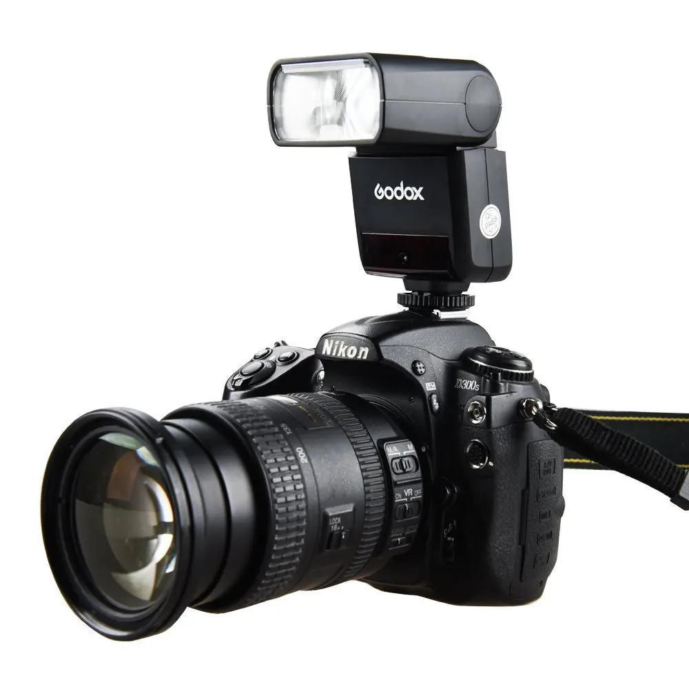 GODOX TT350N 2 4G HSS 1/8000s ttl GN36 Вспышка Speedlite карманные фонари + 1 шт. X1T-N беспроводной