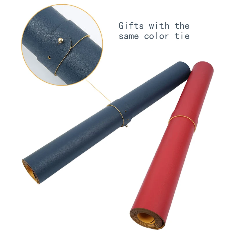 Водонепроницаемый игровой коврик для мыши из искусственной кожи очень большой