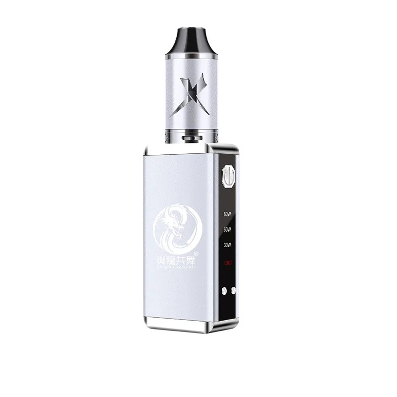 80 Вт vape kit встроенный аккумулятор 2200 мАч с 3 5 мл бак электронная сигарета