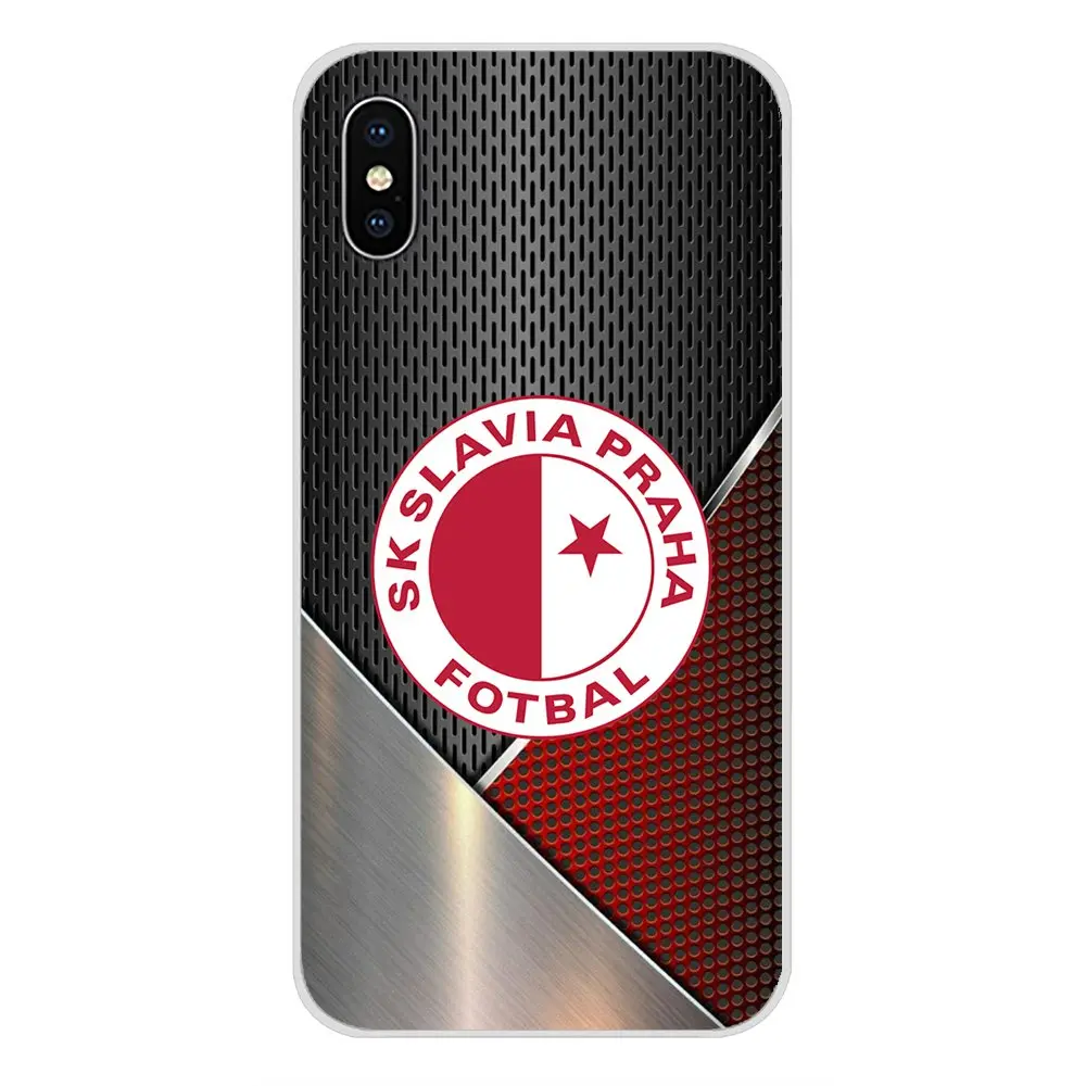 images 10 Аксессуары для телефонов Чехлы для Apple iPhone X XR XS MAX 4 4S 5 5S 5C SE 6 6 S 7 8 Plus ipod touch 5 6 Sk Slavia Praha Sports - Цвет: images 10