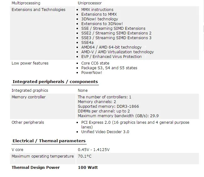 Процессор AMD Athlon II X4 641 Socket FM1 100 Вт 2,8 ГГц 905-pin четырехъядерный процессор настольный процессор X4 641 Socket fm1