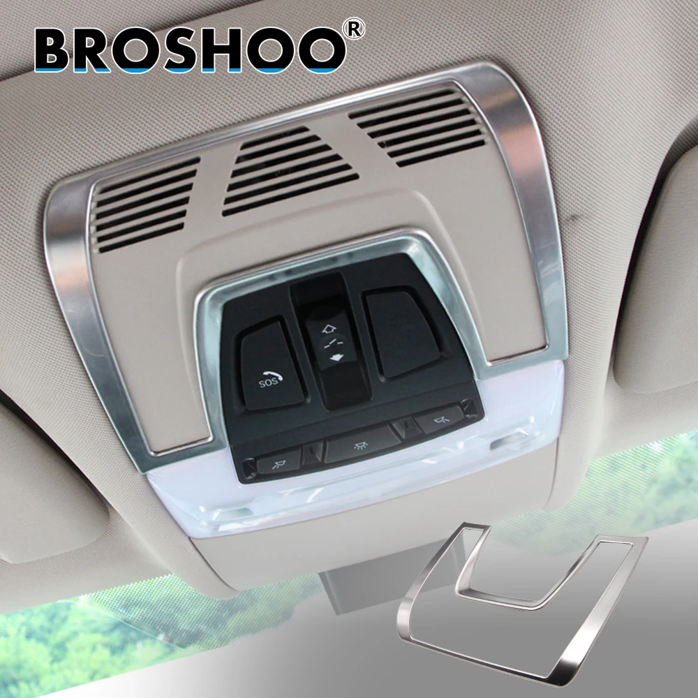 BROSHOO автомобильный 3D стикер для интерьера наклейки чтения света BMW X5 F15 X6 F16 2014 2015